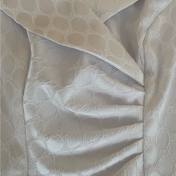 DRESS BARN Women’s Size 4 White Sleeveless Sheath Formal Cocktail Party Dress - Picture 7 of 13